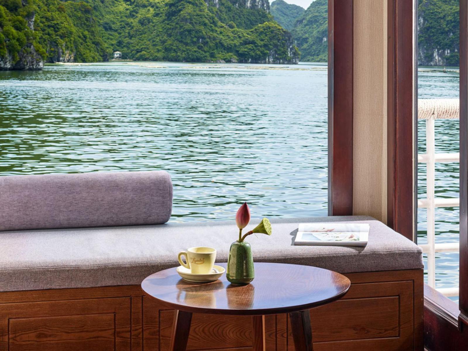 Hotel Lotus Boutique Cruise Ha Long Exterior foto