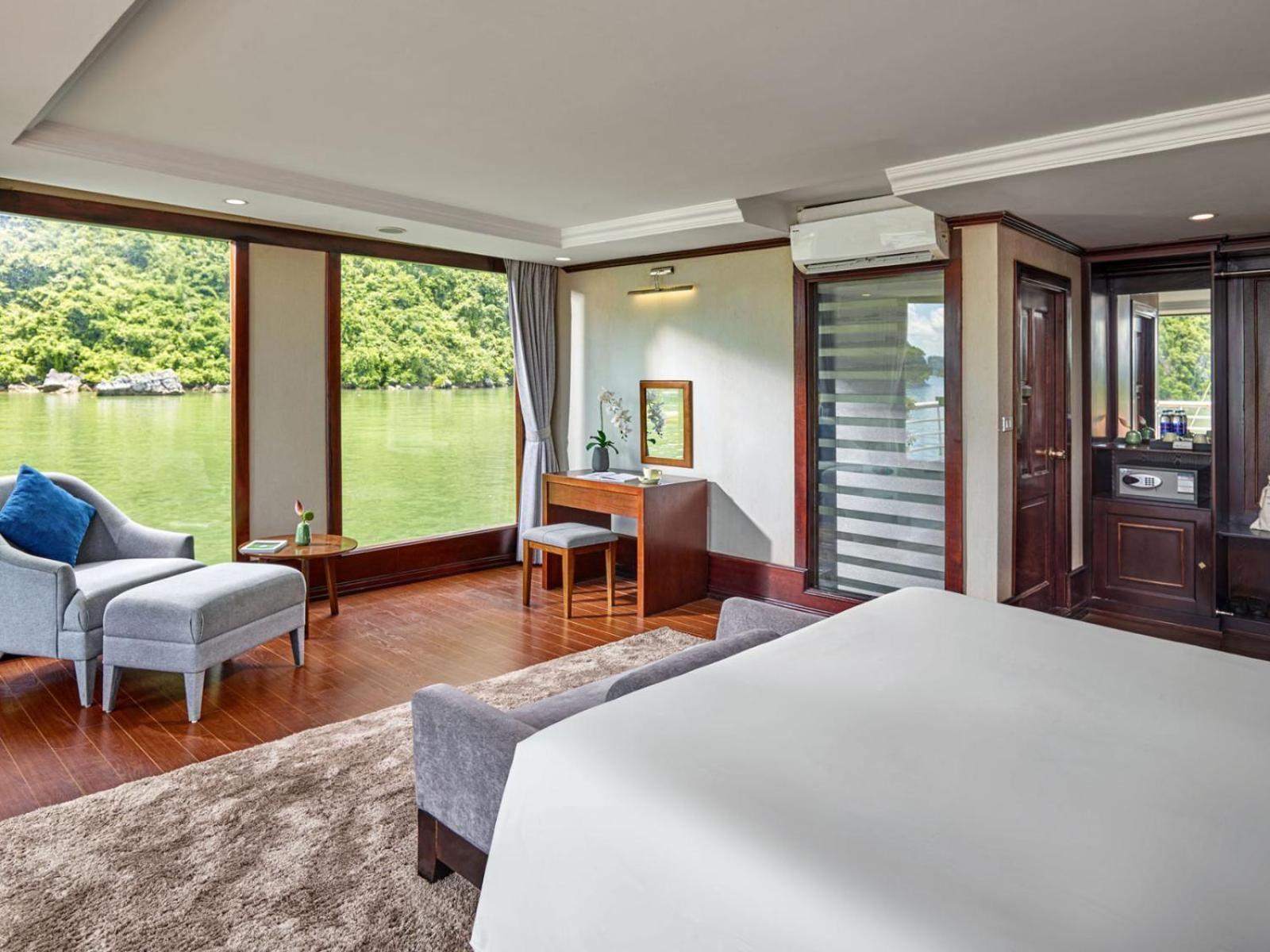 Hotel Lotus Boutique Cruise Ha Long Exterior foto