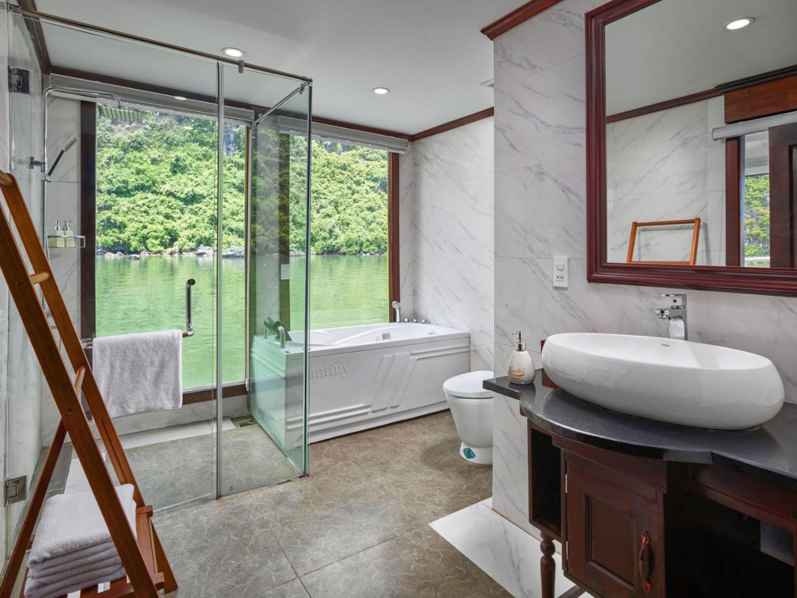 Hotel Lotus Boutique Cruise Ha Long Exterior foto