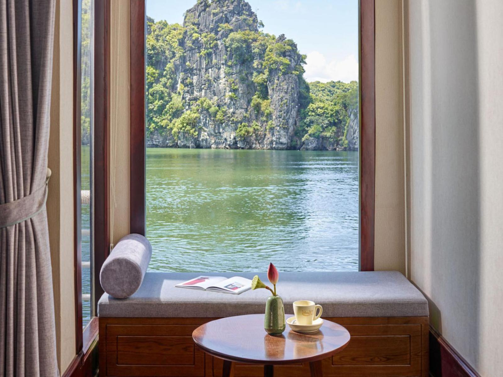 Hotel Lotus Boutique Cruise Ha Long Exterior foto