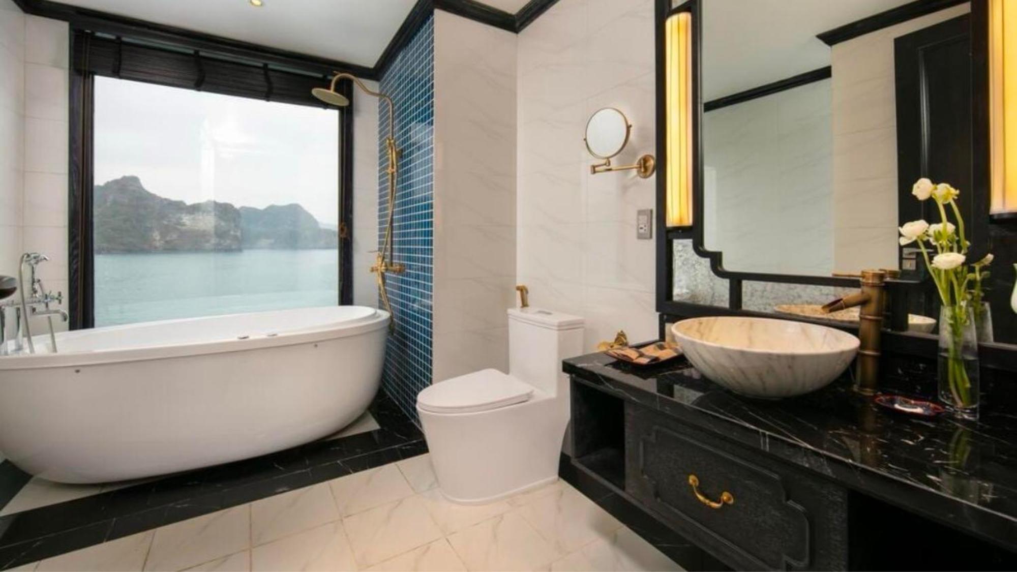 Hotel Lotus Boutique Cruise Ha Long Exterior foto