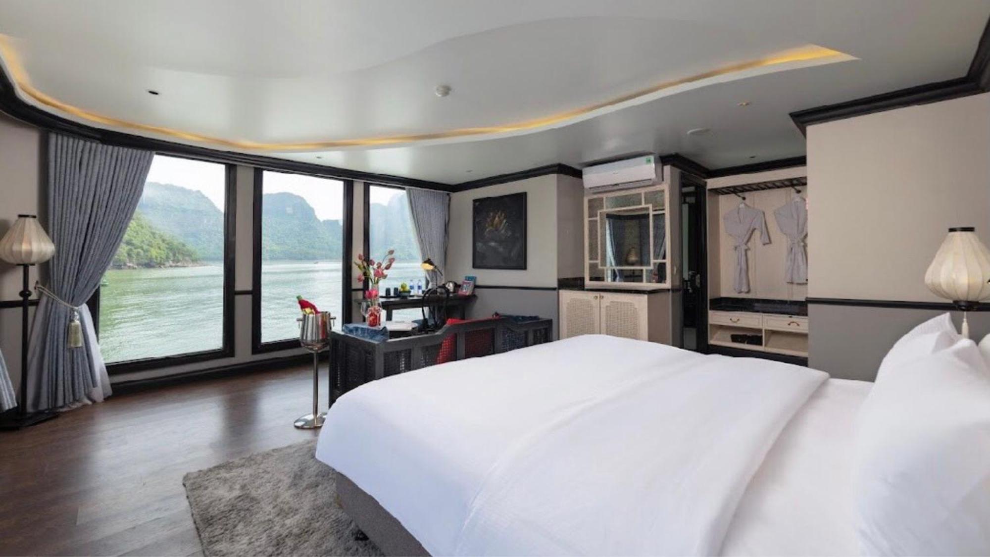 Hotel Lotus Boutique Cruise Ha Long Exterior foto
