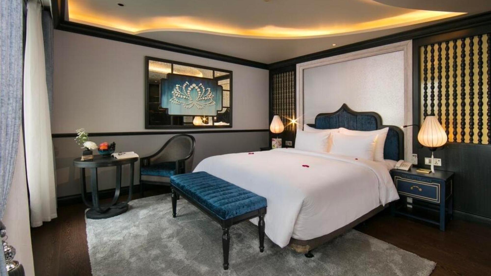 Hotel Lotus Boutique Cruise Ha Long Exterior foto