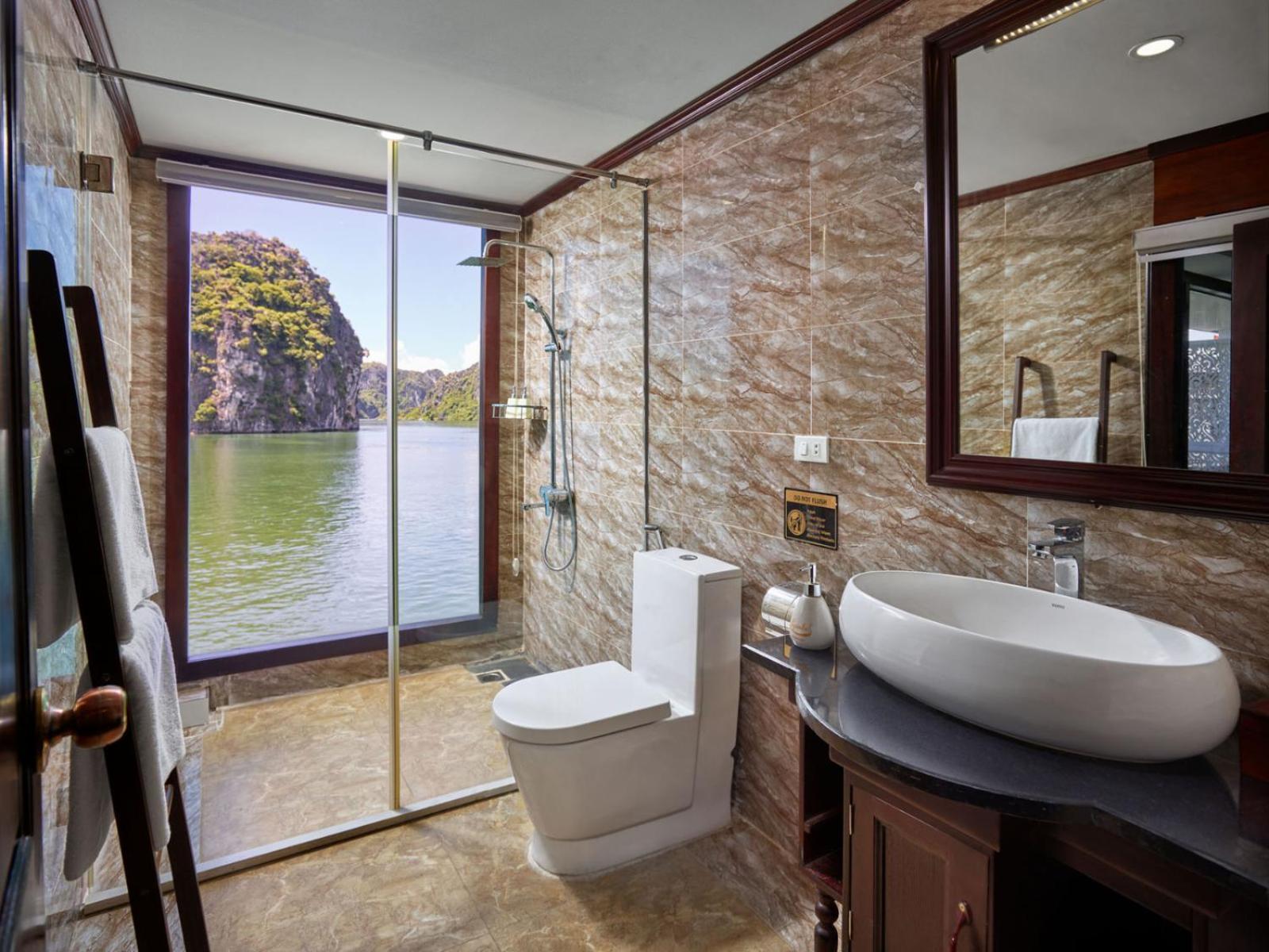 Hotel Lotus Boutique Cruise Ha Long Exterior foto