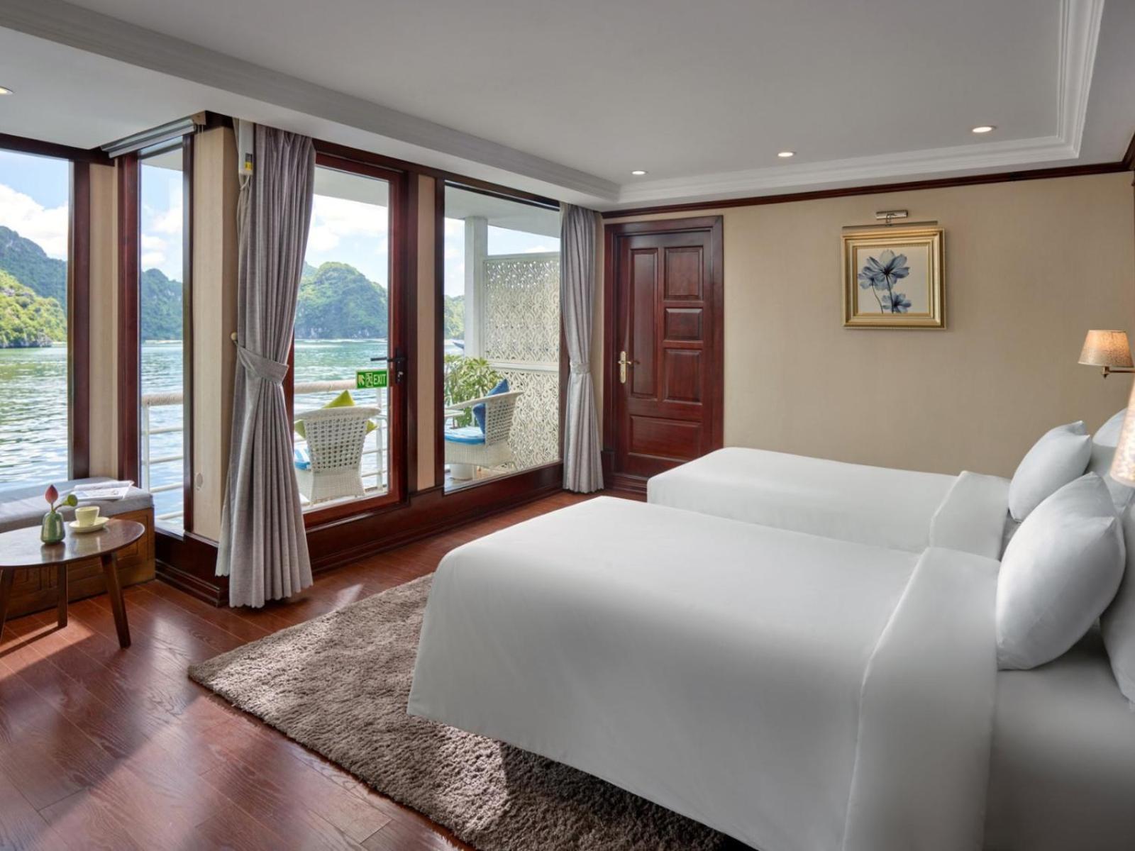 Hotel Lotus Boutique Cruise Ha Long Exterior foto