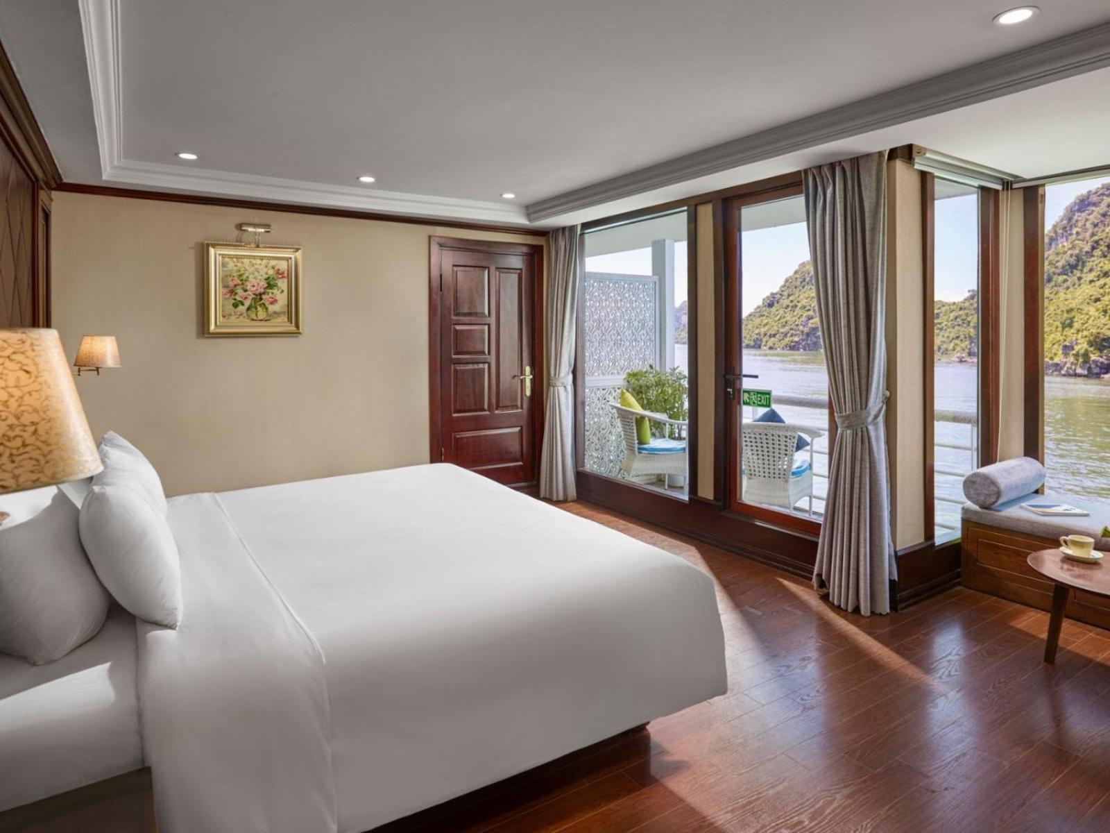 Hotel Lotus Boutique Cruise Ha Long Exterior foto